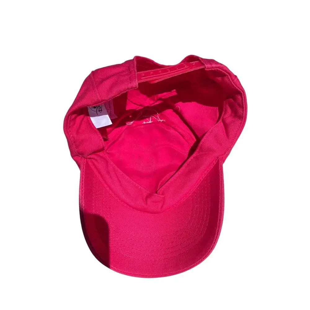 Minnie Mouse pink with bow and ears Disneyland toddler girls hat